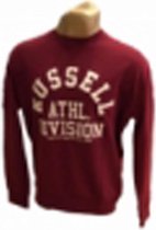 Russell Athletic sweater ronde hals Bordo