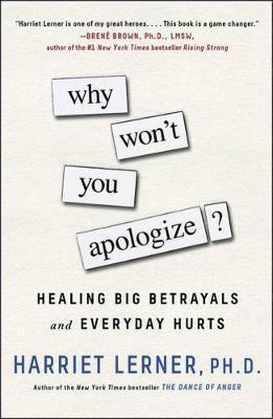 Why Won't You Apologize? - cover