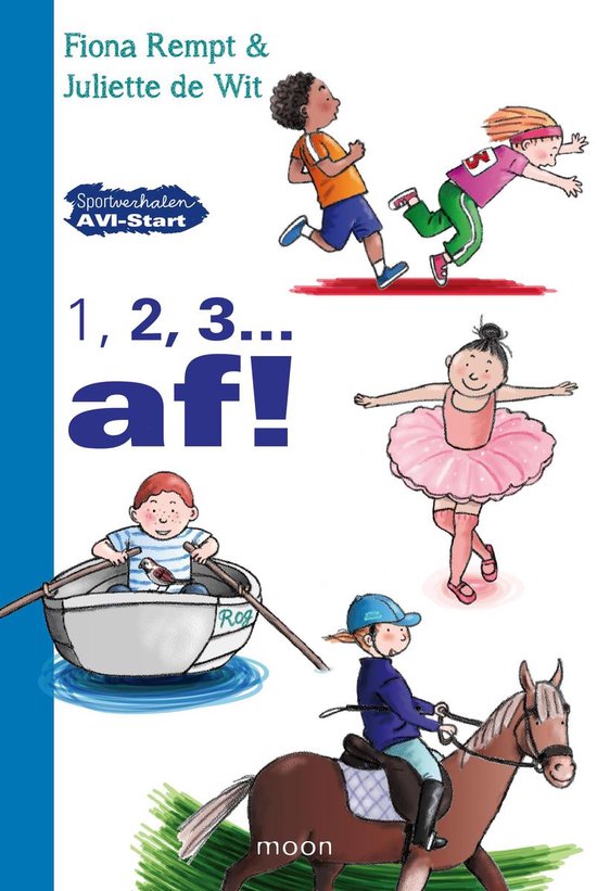 Cover van het boek '1,2,3 en af !' van Fiona Rempt