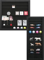 Deknudt Frames S67RZ2 50x50cm Praktische verzamelkader in zwart voor allerhande objecten