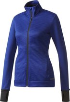 Adidas Dames Golf Vest Fleece Blauw Maat Xs