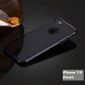 360-graden Beschermhoes Set voor iPhone 7 / 8 / SE 2020 / SE 2022 _ Zwart