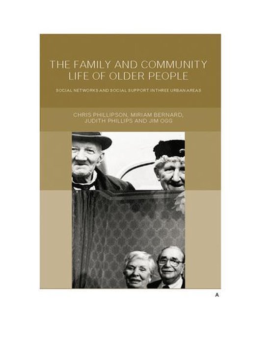 Family and Community Life of Older People - cover