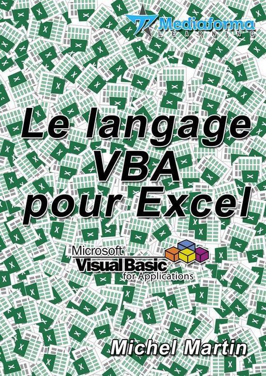 Le langage VBA pour Excel - cover