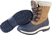 Muck Boot - Arctic Lace Mid Leather - Beige/Navy - Dames - 43