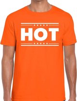 Hot t-shirt oranje heren L