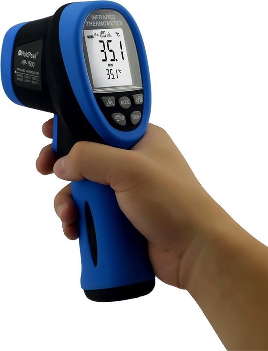 Infrarood thermometer -50 +1500 ° C | bol.com