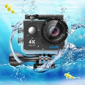 Action Camera H9R 4K Ultra HD + Wifi + 23 access & 12MP foto met OmniVision Chipsensor 4689 + Sandisk 16GB SD + Extra Accu