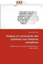 Analyse et commande des systèmes non linéaires complexes