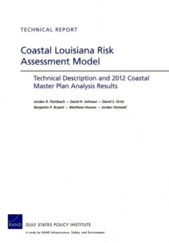 Coastal Louisiana Risk Assessment Model 9780833077080 Jordan R