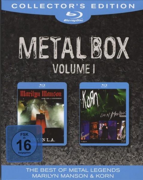 Cover van de film 'Boxset Metal - Volume 1'