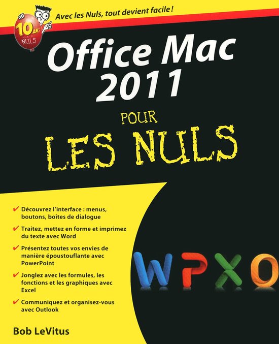 Informatique pour les nuls - Office Mac 2011 pour les nuls - cover