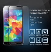 PhoneTrend¬Æ Screenprotector / Schermbescherming ECHT GEHARD GLAS voor geschikt voor Samsung Galaxy S5 (Tempered/gehard glas)
