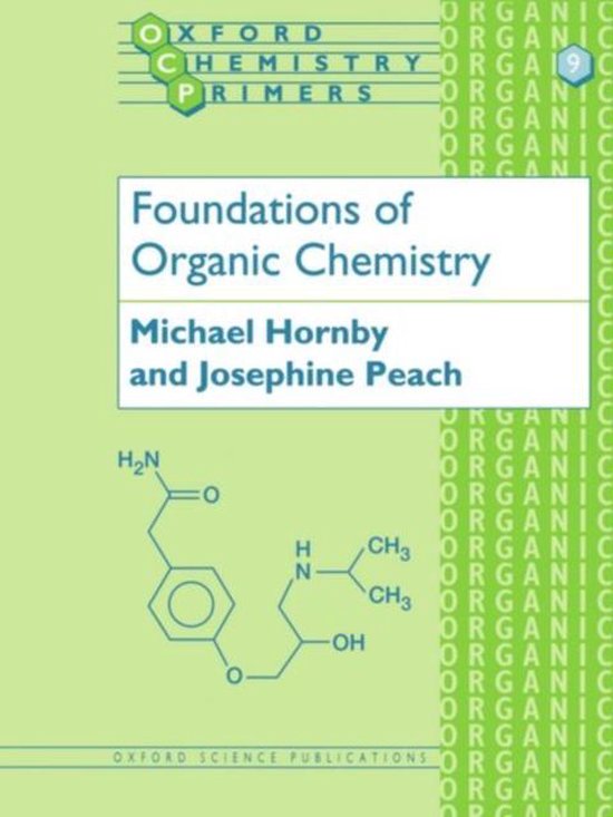 Foundations Of Organic Chemistry - cover