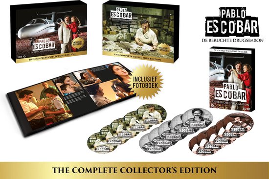 Pablo Escobar - De Beruchte Drugsbaron 1 - 3 (DVD)