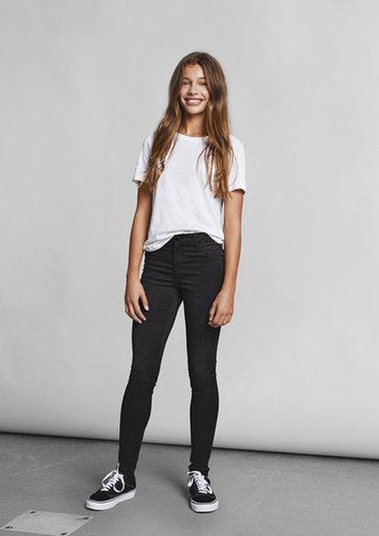 LMTD Meisjes Jeans - Black - Maat 164 | bol.com