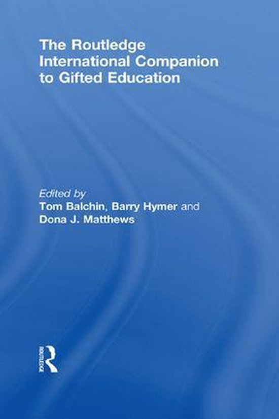 The Routledge International Companion to Gifted Education - cover
