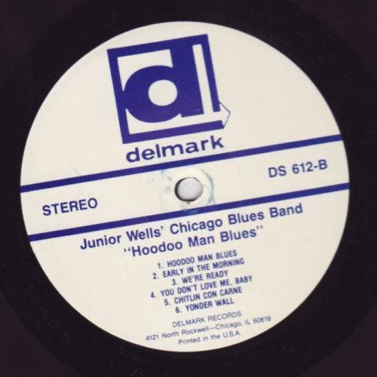 Junior Wells Hoodoo Man Blues - LP Chicago blues met Buddy Guy