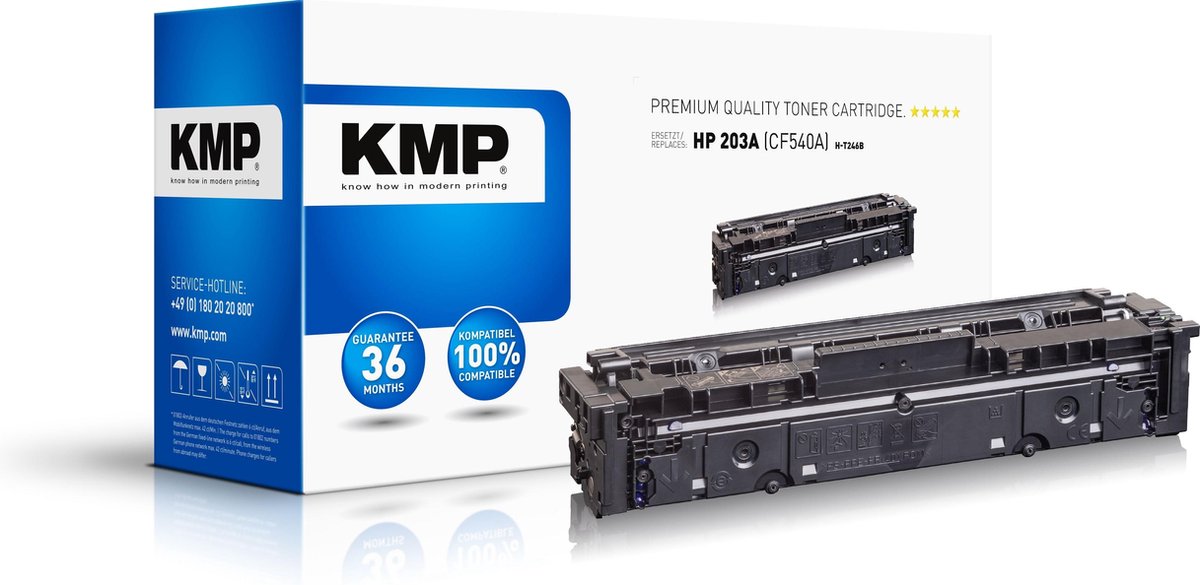 KMP H-T246B Zwart
