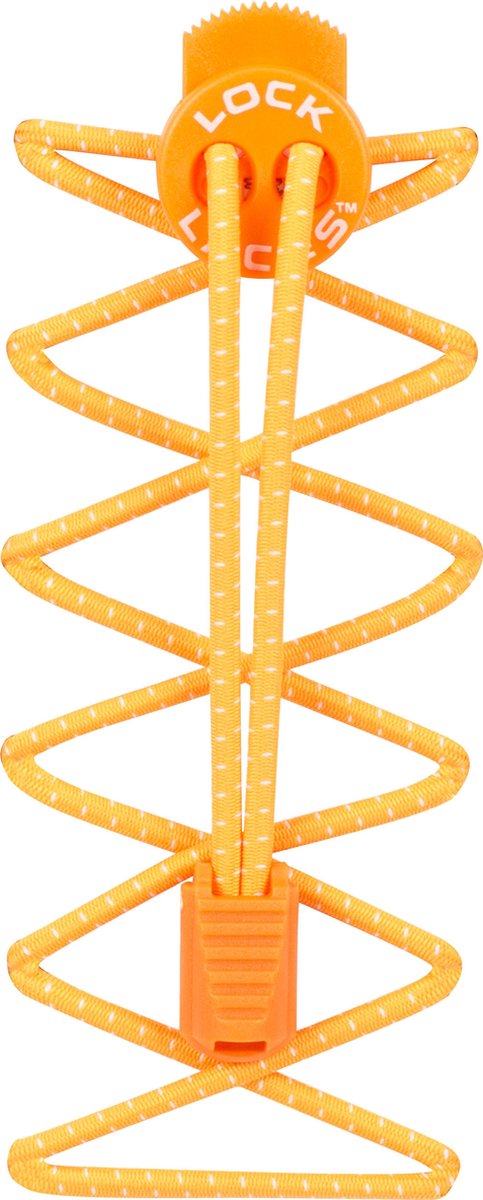 Nathan Run Laces Neon Orange