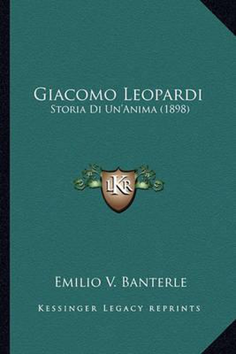Giacomo Leopardi van