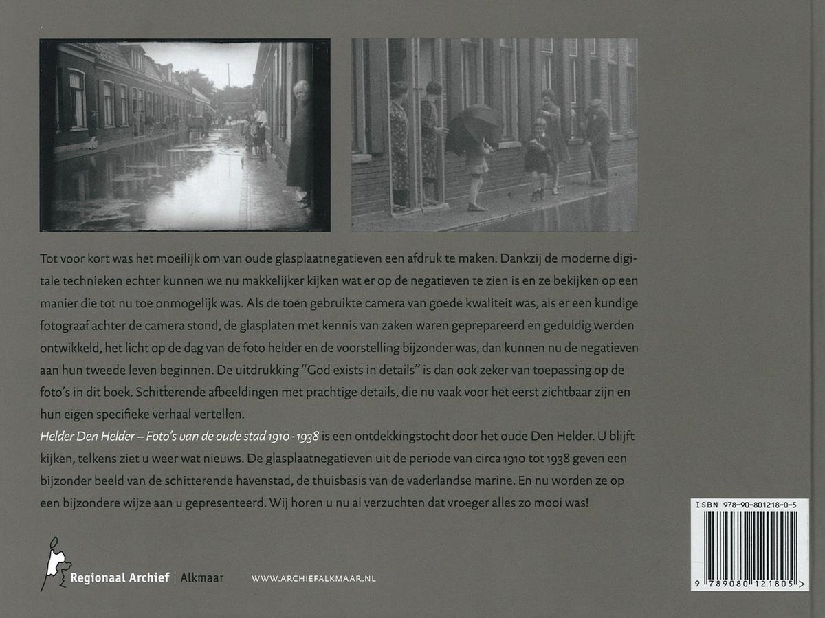 Helder Den Helder. Foto's van de oude stad 1910-1938 - back cover