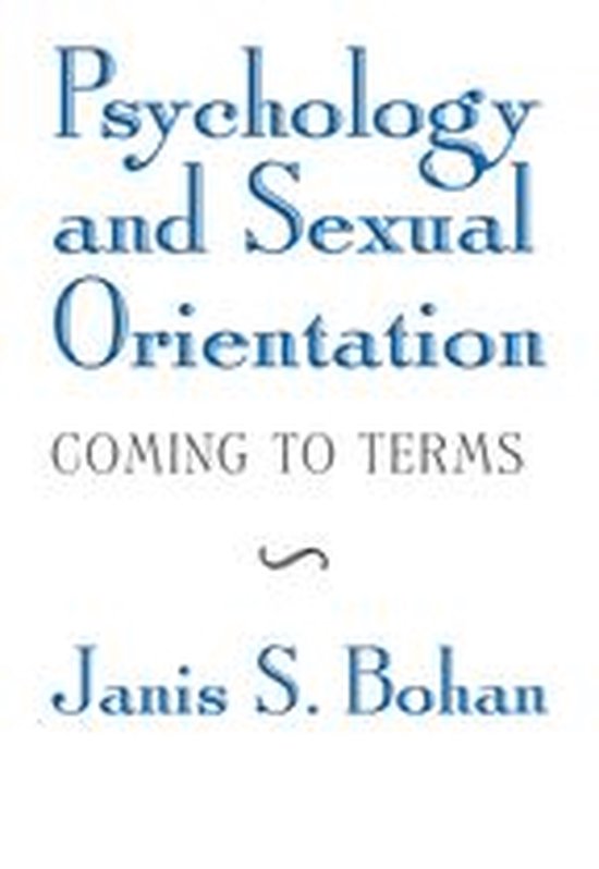 Psychology and Sexual Orientation - cover