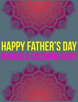 Happy Father's Day Mandala Coloring Book