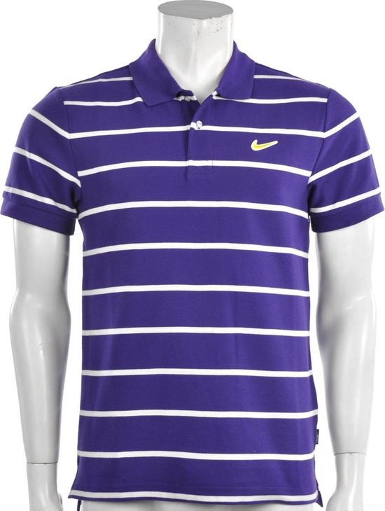 Nike Polo Athletic Dept Club Pique Sportpolo Heren Maat M Paars