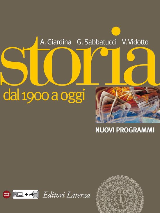 Storia. vol. 3. Dal 1900 a oggi - cover