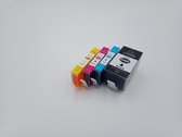 KATRIZ® huismerk inkt voor|HP  920XL BK+ 920XL Cyan + 920XL Magenta + 920XL Yellow  | (4stuks) - Met chip