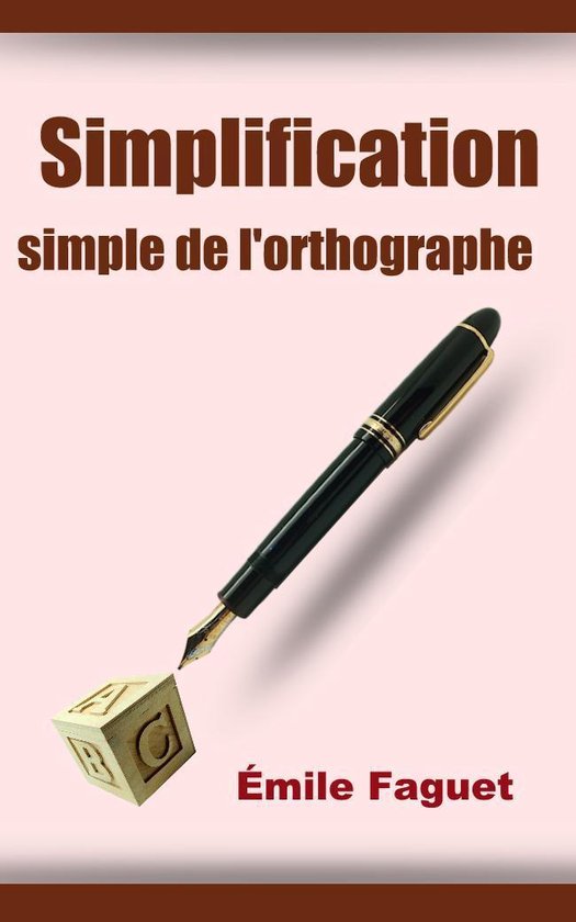 Simplification simple de l’Orthographe - cover