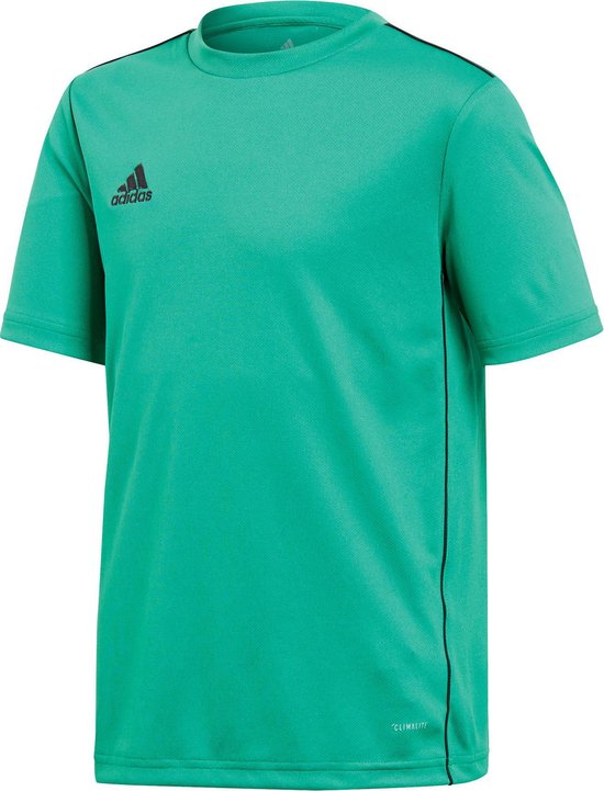 adidas Core18 Jersey Junior Sportshirt - Maat 140  - Unisex - groen