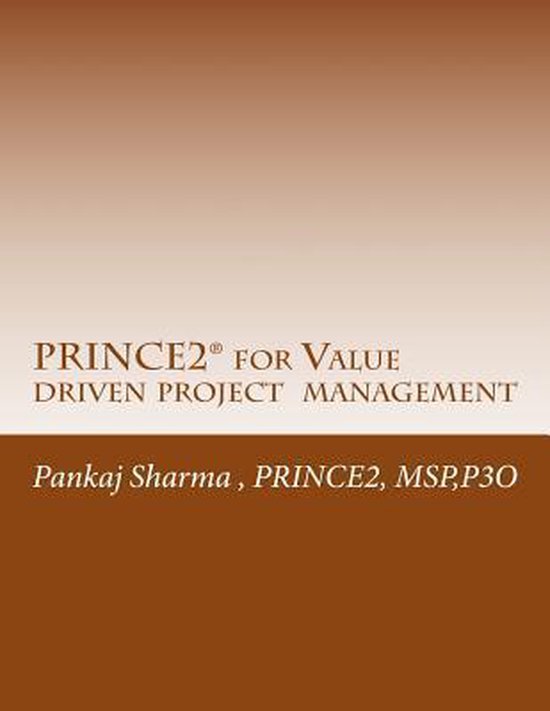 PRINCE2 for Value Driven Project Management - cover