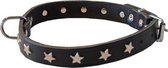 Halsband kreta nikkel donkerbruin 20mm - 45cm