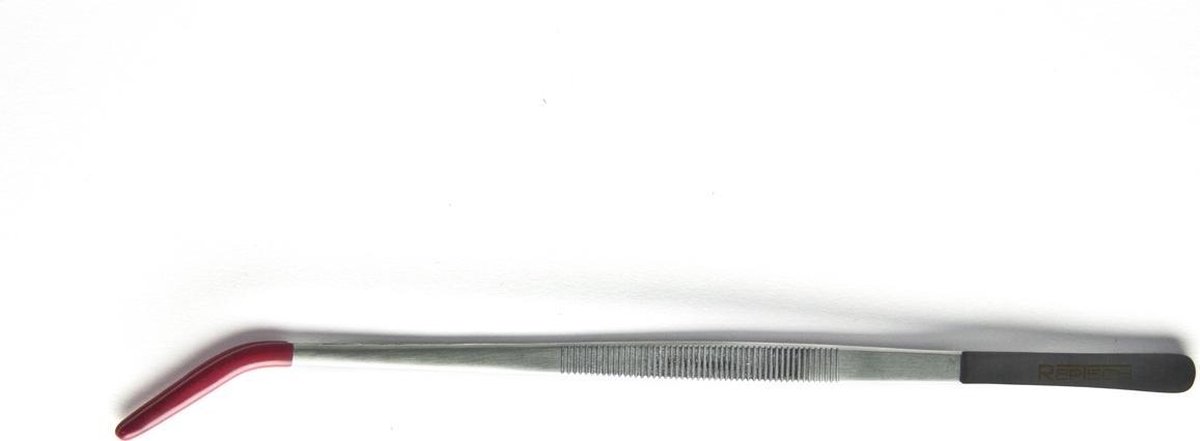RepTech Voederpincet Gebogen met PVC tips 30cm