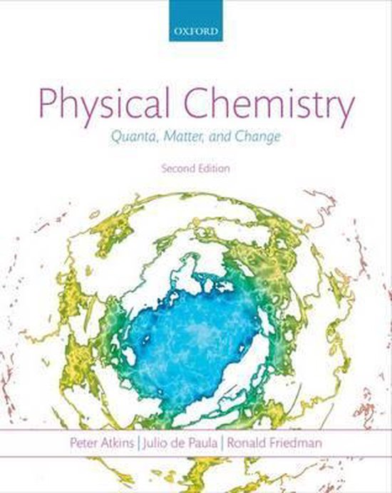 Boek cover Physical Chemistry van Peter Atkins (Paperback)