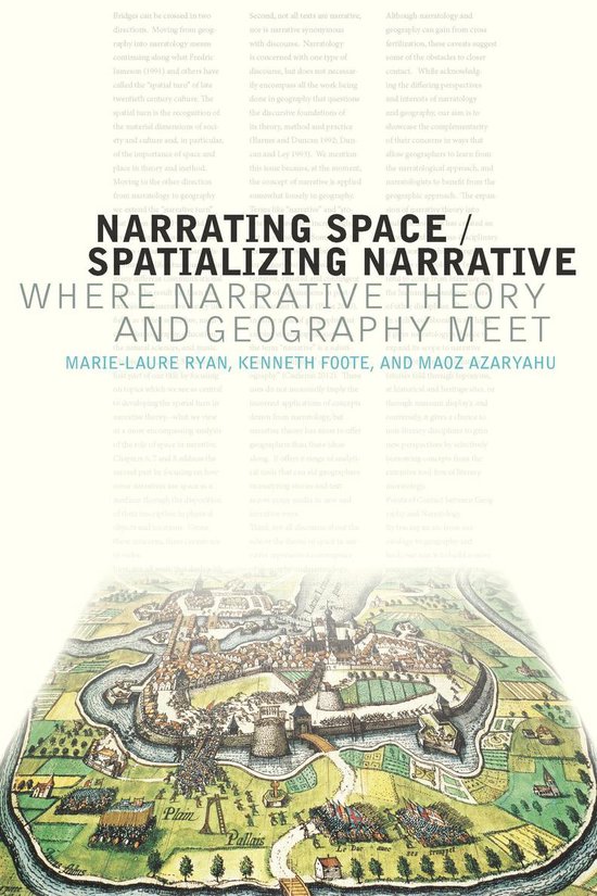 Theory and Interpretation of Narrative - Narrating Space / S ... - cover