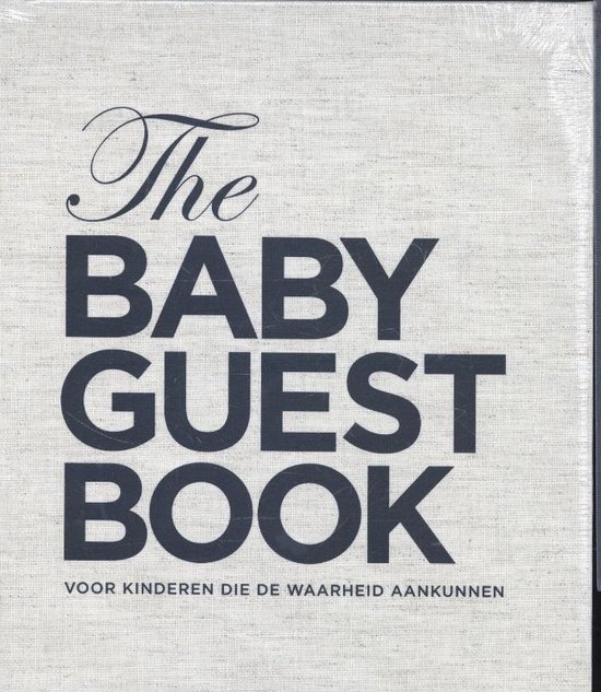Cover van het boek 'The Baby Guest Book'