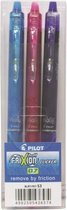 Pilot Frixion Clicker - Fun Set van 3 stuks.