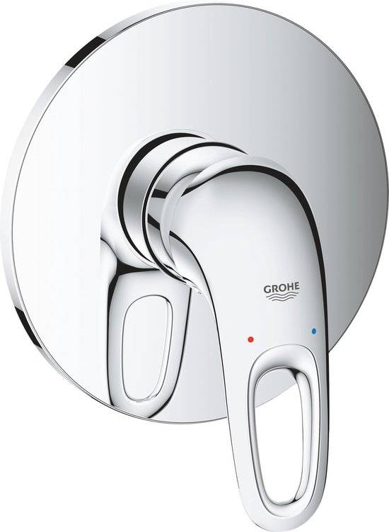 GROHE Eurostyle New douchekraan zonder omstel met koppelingen chroom - 33590003