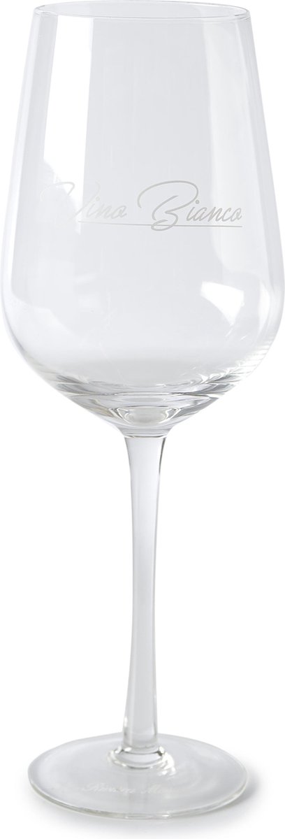 Riviera - Vino Bianco Wine Glass - Transparant Wijnglas - | bol.com