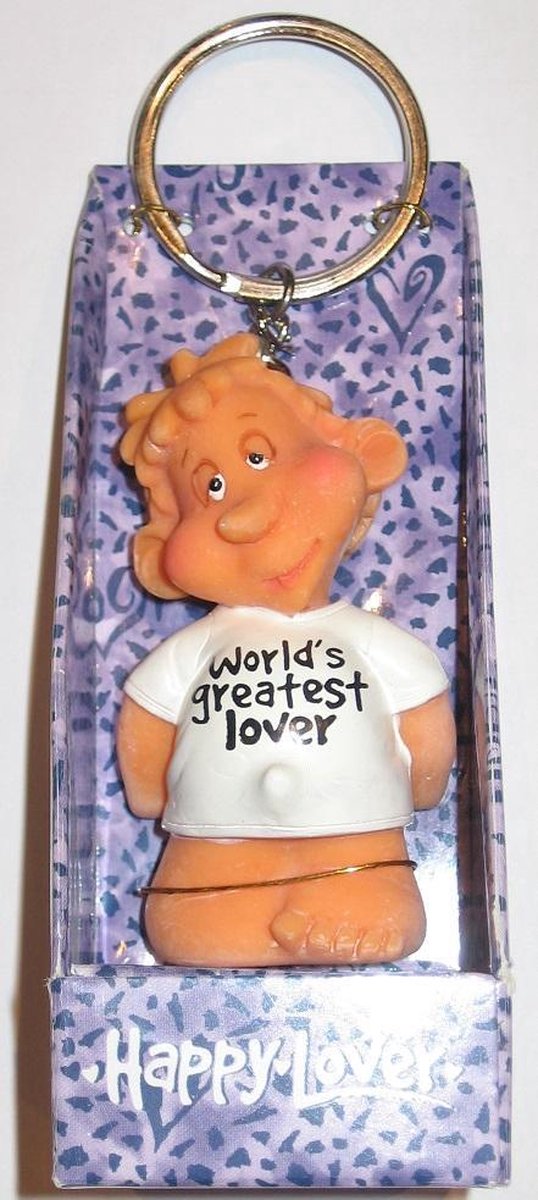 sleutelhanger - Happy Lover - World's greatest lover
