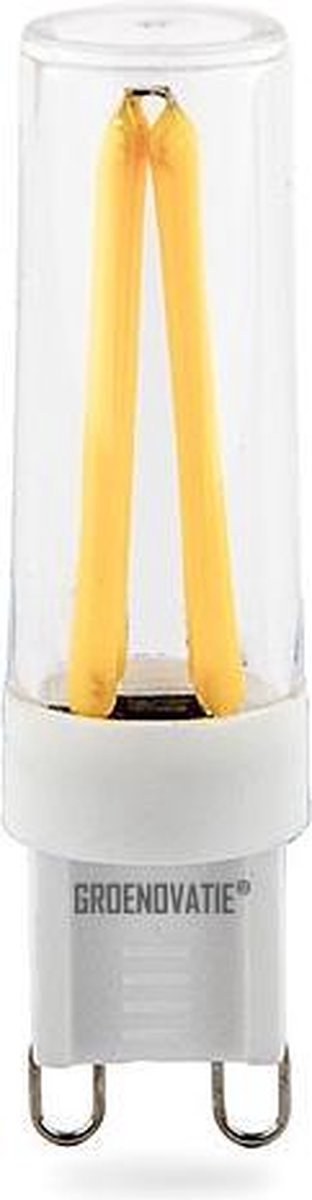 Groenovatie LED Filament Lamp G9 Fitting - 3W - 60x16 mm - Dimbaar - Warm Wit