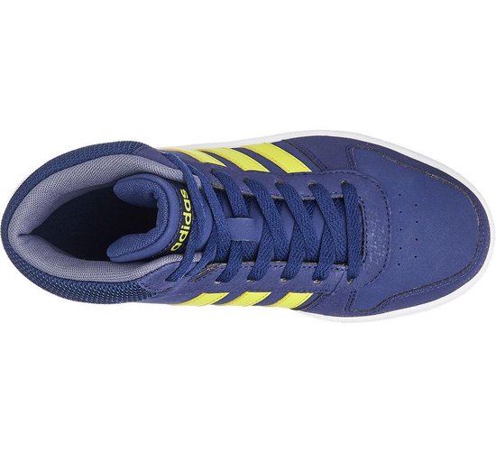 adidas Kinderen Blauwe Hoops Mid 2.0 - Maat 32 | bol.com