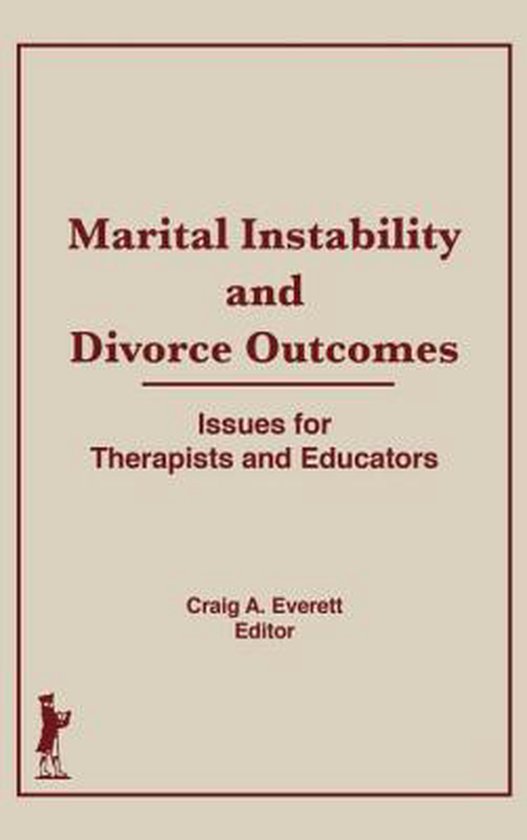 Marital Instability and Divorce Outcomes - cover