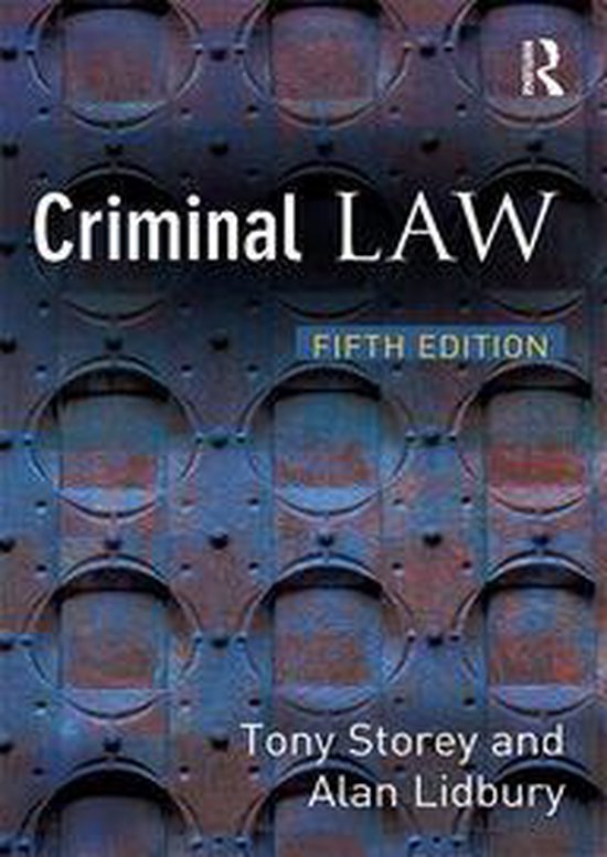 Criminal Law - cover