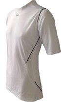 KWD Sportshirt Mundo - Voetbalshirt - Volwassenen - Maat XL - Wit/Zwart