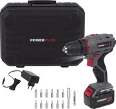 Powerplus POWE00031 Accuboormachine - 14,4 V - 1,3 Ah - Li-ion - Incl. 14 accessoires