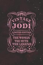 Vintage Jodi Limited Edition the Woman the Myth the Legend